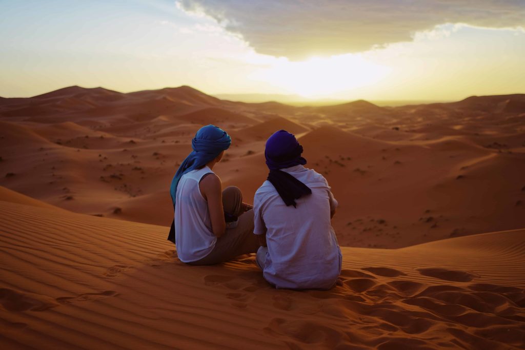 The first day of the 2 day tour excursion desert zagora 